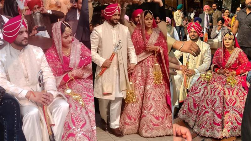 Punjabi singer Gurnam Bhullar gets married, Harbhajan Mann adds glamour with performance