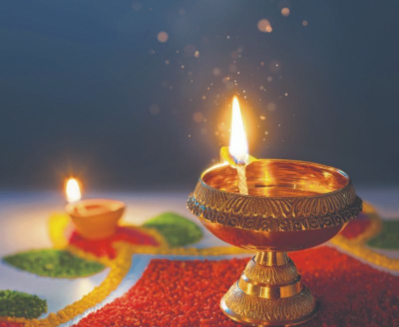 Brightening up  lives on Diwali