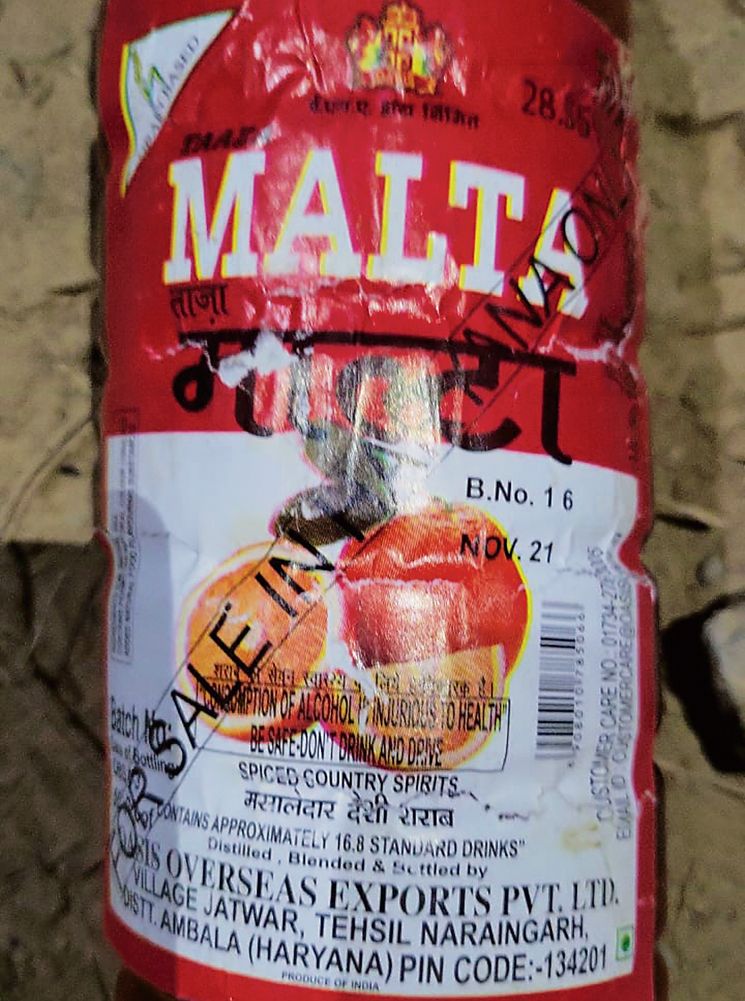 Hooch Tragedy: Spurious liquor was sold at vend under 'Malta' brand