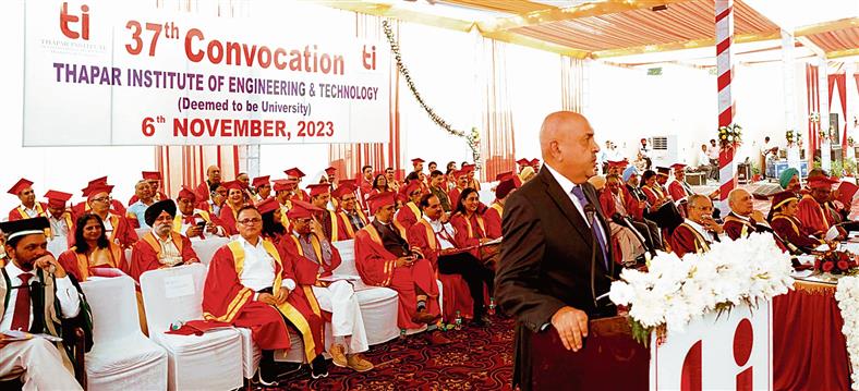 Over 3,000 students awarded degrees at TIET’s convocation