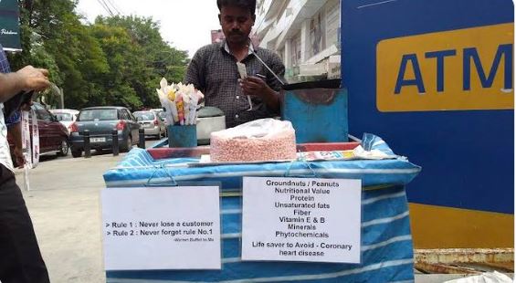 Bengaluru peanut vendor's savvy strategy inspired by Warren Buffett wins hearts online
