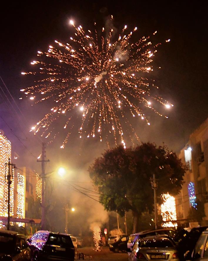 Curbs no deterrent, fireworks go on unabated