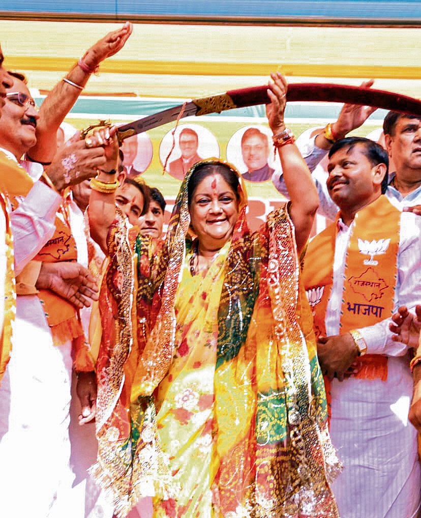 Rajasthan: In her bastion, Vasundhara Raje eyes gains to consolidate position in BJP