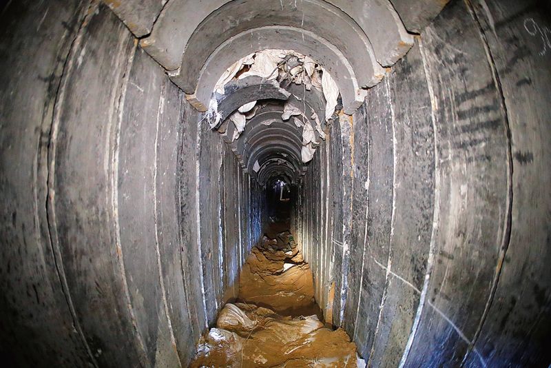 Gaza’s tunnels test the mettle of Israeli forces