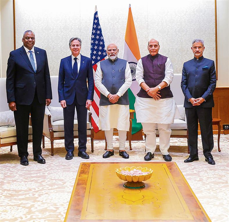 India, US 2+2 talks focus on expanding strategic relations