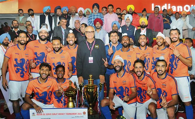 Surjit Hockey meet: Gurjinder Singh’s hat-trick helps Indian Oil Mumbai lift title
