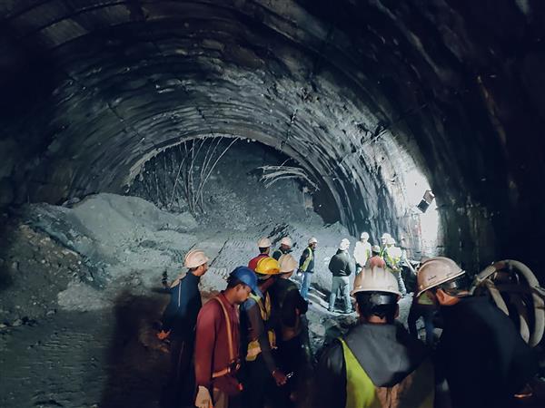 Portion of under-construction tunnel collapses in Uttarakhand's Uttarkashi, 36 workers trapped