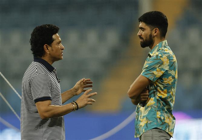 I said before the match that I will bat like Sachin Tendulkar: Ibrahim Zadran