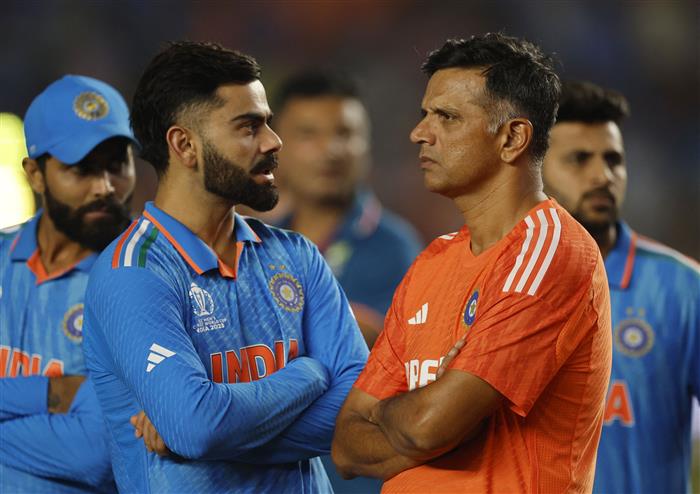 We were not defensive: Rahul Dravid on India’s batting approach in World Cup final