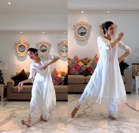 Janhvi Kapoor is 'finally back to dance post cricket injuries', fans compare to mom Sridevi