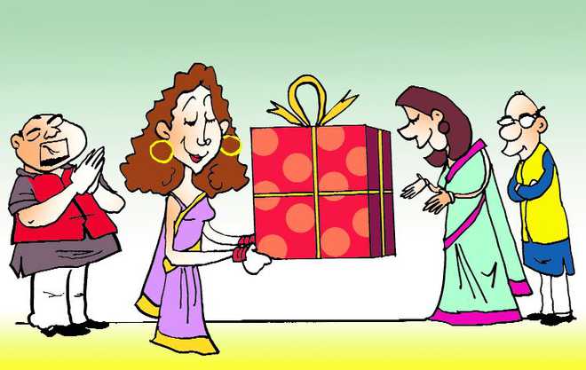 Adrift over Diwali gift