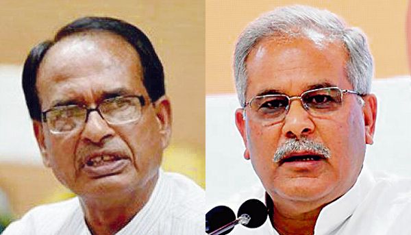 Congress goes all out to retain Chhattisgarh, BJP battles Madhya Pradesh anti-incumbency