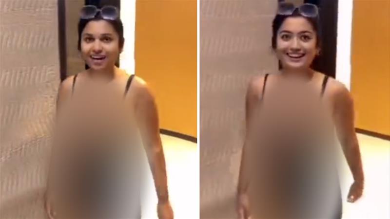 Yamunanagar Sexy Video - Actress Rashmika Mandanna's deepfake objectionable video goes viral : The  Tribune India