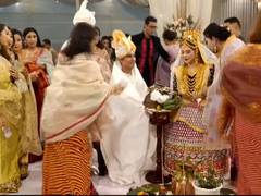 Watch: Randeep Hooda, Lin Laishram tie the knot in traditional Manipuri  wedding