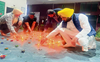 Cabinet Minister Harbhajan Singh ETO celebrates Diwali in Amritsar district schools