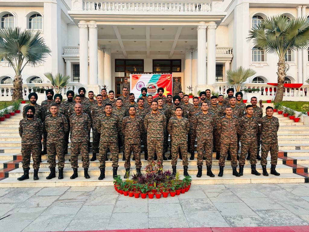 India Vietnam Joint Military Exercise kicks off