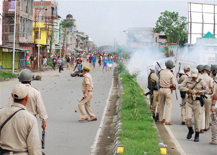 Two militants groups clash in Manipur, 13 killed