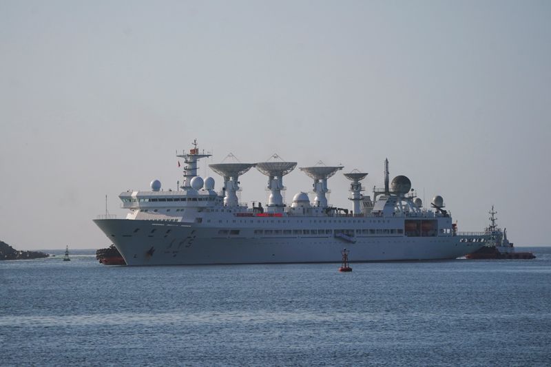 Another Chinese spy ship to dock in Sri Lanka