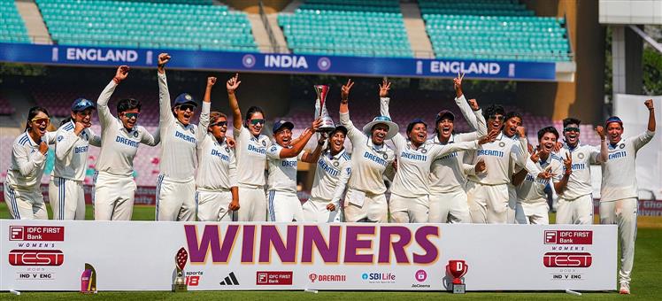 The women in whites: Deepti Sharma leads India’s 347-run rout of England