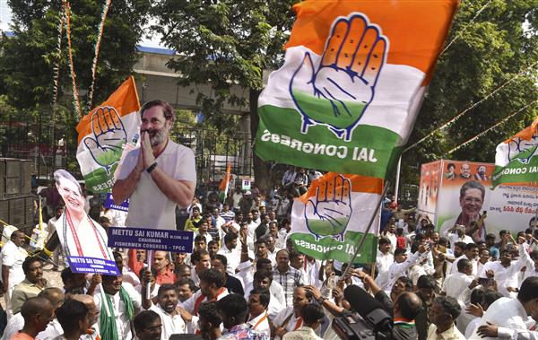 Telangana Assembly poll results: Congress stays ahead, ruling BRS trails