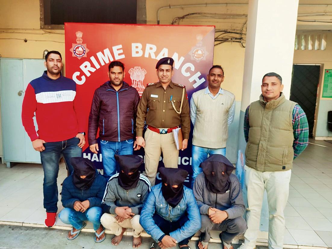 Interstate burglars’ gang busted, 4 arrested by Chandigarh police
