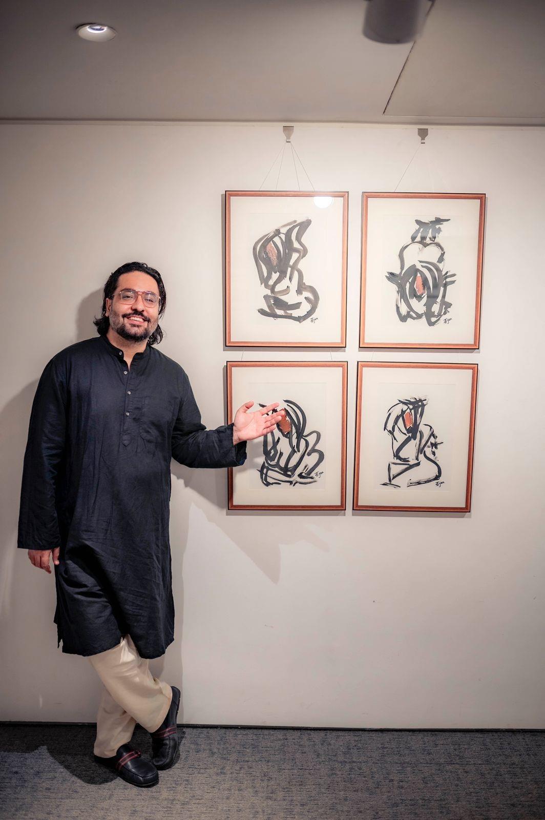 Bureaucrat Rajanvir Kapur's debut art exhibition weaves Punjab-Bengal cultural tapestry