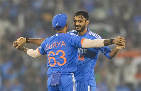Axar Patel shines as India beat Australia by 20 runs to claim series