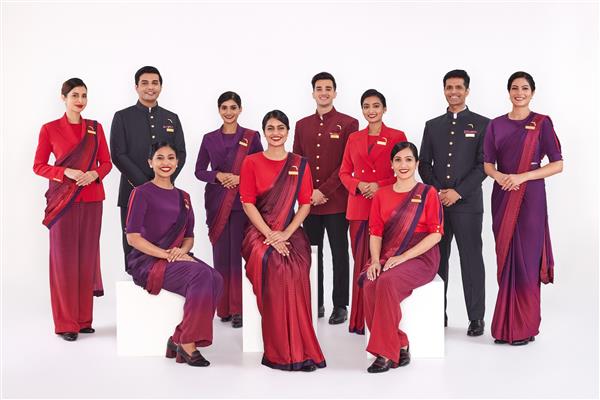 Designed by Manish Malhotra, new uniforms for Air India cabin, cockpit crew unveiled