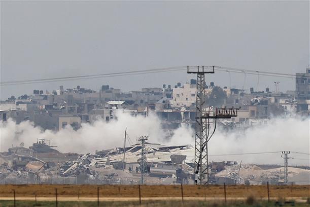Israeli strikes on Gaza intensify even as truce talks grow 'serious'