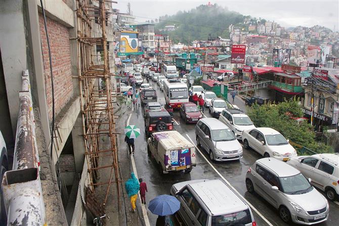 '1-min traffic plan' reintroduced in Shimla to tackle tourist rush