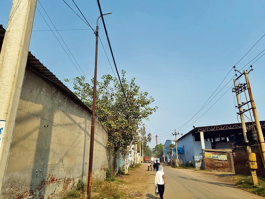 Dark Stretches: Missing street lights plague Focal Point areas, Ludhiana MC looks other way