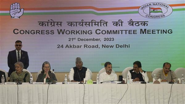 CWC meeting: Congress top brass discusses plans for 2024 Lok Sabha polls