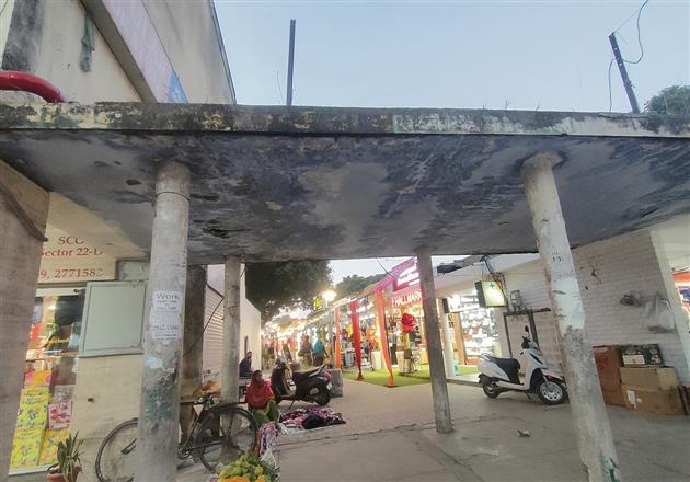 ‘Unsafe’ connecting passages in Sector 22 market in Chandigarh to be rebuilt