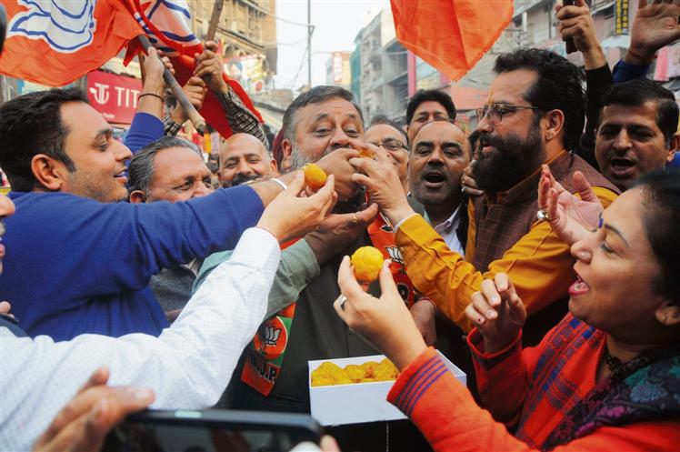 Assembly poll: BJP celebrates victory in 3 states