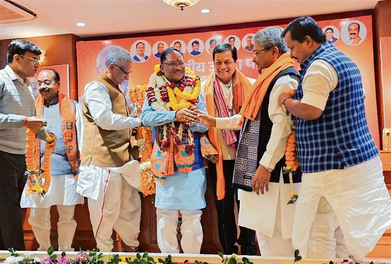 Tribal leader Vishnu Deo Sai to be Chhattisgarh CM; pledges to fulfil PM's guarantees