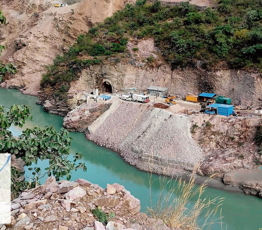 SJVN fined Rs 60L for dumping muck along Sutlej riverbank