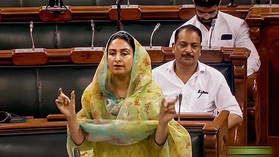 In Parliament, Bathinda MP Harsimrat Badal seeks release of 'Bandi Singhs'