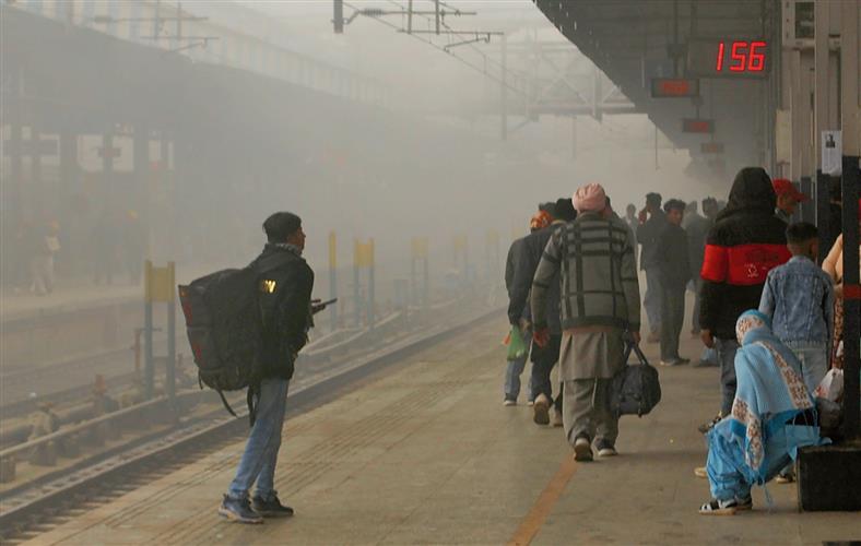 North in grip of dense fog; air, rail services hit