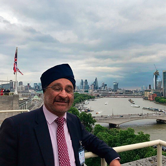 Sikh medic Dr Amritpal Singh Hungin knighted by King Charles III