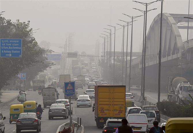 Delhi air quality near ‘severe’ again