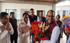 Kamal Nath meets MP CM Shivraj Chouhan; congratulates him on BJP win