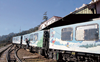 Self-propelled Shimla train on track after trial