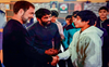 Amid WFI row, Rahul visits Jhajjar akhara, meets Punia
