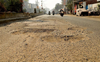 Potholed Majitha road bypass makes commuting difficult for residents