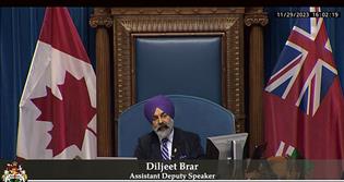 Muktsar man elected Speaker in Canada’s Manitoba Assembly