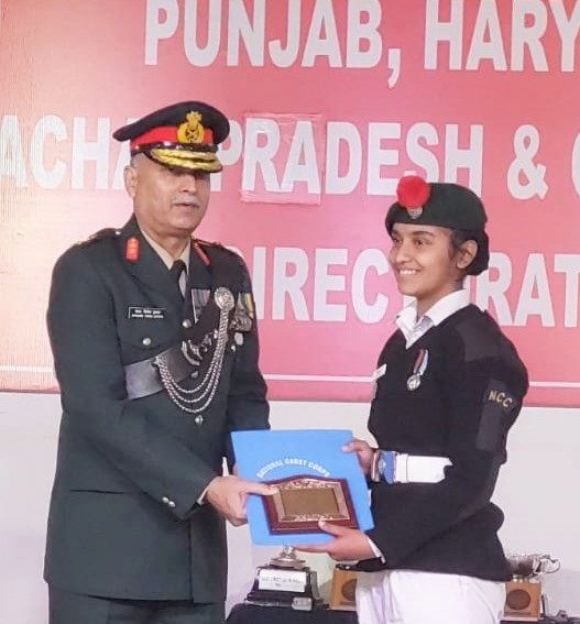 R-Day camp: Chandigarh’s Avishi adjudged best NCC cadet