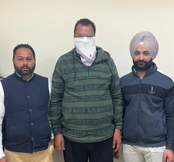 PSPCL official nabbed for taking Rs 15L bribe