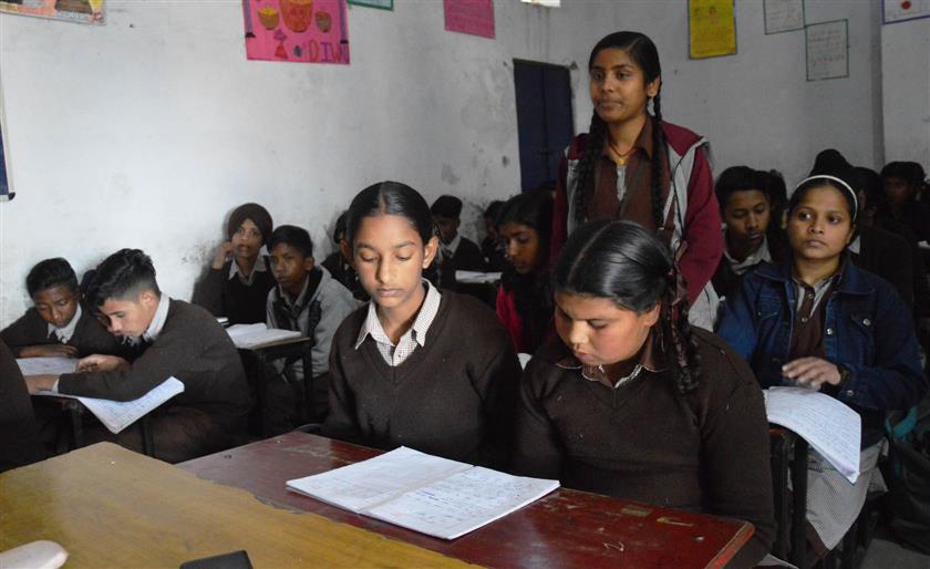 5 teachers for 205 pupils at Ludhiana school