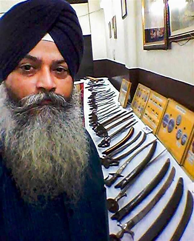 Ludhiana man possesses rare artifacts including 80,000 coins, handwritten manuscripts, ancient weapons