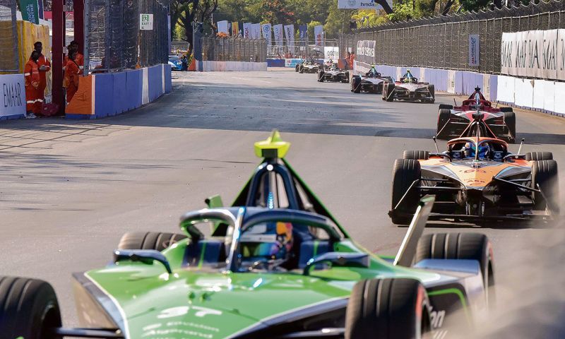Track to the future: India experiences its first electric formula racing